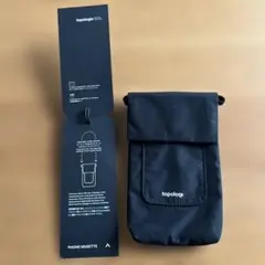 トポロジー　フォンミュゼット　ブラック　スマホケース　スマホカバー
