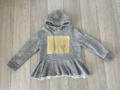 デニムダンガリー　パーカー　スウェット　カムチャットアンドクローゼット