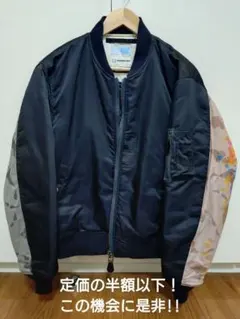 TRANSPORT × MHAK × EACHTIME. MA-1 NAVYのサムネイル