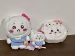 ちいかわ×サンリオキャラクターズ　ちいかわ×ハローキティ 3点セット