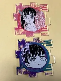 鬼滅の刃　原画展　アクリルパズルコレクション　栗花落カナヲ　訳あり→カナタ