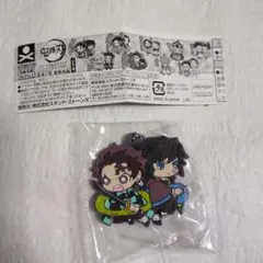 鬼滅の刃　キャラばんちょうこうラバーマスコット拾参ノ型無限城編　義勇・炭治郎