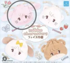 mikko characters フェイス巾着