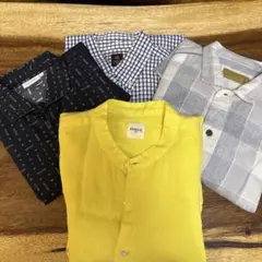 格安！長袖シャツ4点セット