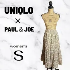 極美品✨【ユニクロ×Paul&JOE】 ティアードスカート 花柄 ウエストゴム