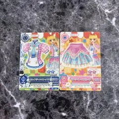 アイカツ スカイパティシエトップス ガーリーレーススカート 2枚セット