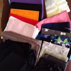 布地セット 多色柄70サイズの箱いっぱいに