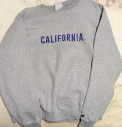 Championスウェット グレー CALIFORNIAロゴ Lサイズ ※訳あり