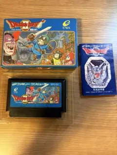 ドラゴンクエスト2 ファミコン　箱説付
