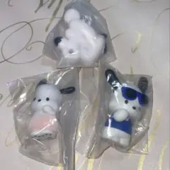 はぴだんぶい ポチャッコ ガチャガチャ 3点