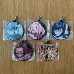 僕のヒーローアカデミア　ヒロアカ　一番くじ　ラバーチャーム　4点おまとめ