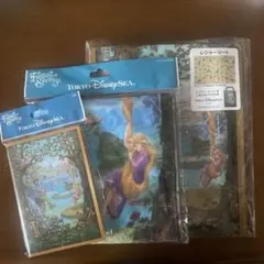 ディズニーシー ファンタジースプリングス レジャーシート タオル メモ