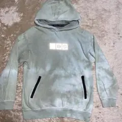 ZARA キッズパーカー 140 グリーン フード付き