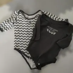 ベビー肌着 長袖2枚セット 80cm