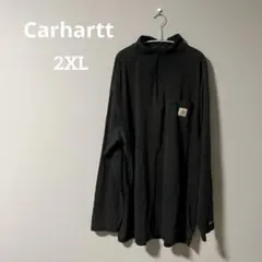 Carhartt ロングスリーブ ポケットTシャツ 【2XL】チャコール