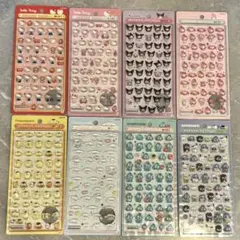 【国内正規品】サンリオ　ボンボンドロップシールmini コンプ 8種　セット