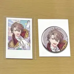 にじさんじ 加賀美ハヤト 仙台 チェキ風カード＆缶バッジ