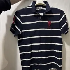 U.S. POLO ASSN. ポロシャツ ボーダー XLのサムネイル
