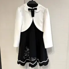 卒園式　発表会　入学式　子供　フォーマルスーツ　ワンピース　130