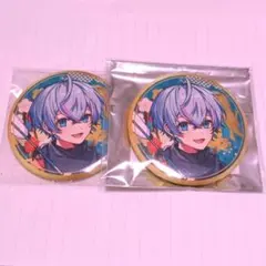 シクフォニ　雨乃こさめ　正月　正月缶バッチ　2個セット　バラ売り不可