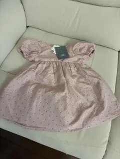 soft cheeseさん✖︎しまむら☆ピンク ワンピース 90cm 新品タグ付き