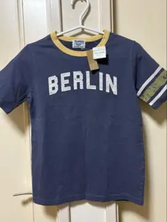 Asrabbit BERLINプリント Tシャツ　新品　タグ付き　ネイビー