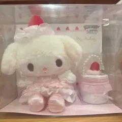 【いちごホイップ】マイメロディ ぬいぐるみ&アクセサリーケースセット マイメロ