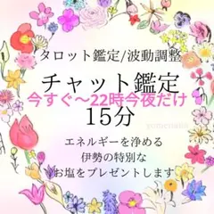 ●今日のみ●チャット鑑定15分　タロット鑑定