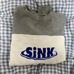 sink BLOCK COLOR LOGO SWEATのサムネイル