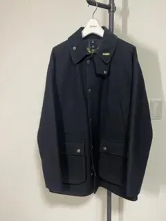 Barbour ブラック ウール 38 新品 タグ有