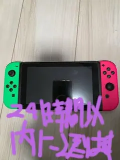 ◼️ジャンク品　Nintendo Switch 本体 グリーン/ピンク 任天堂（Nintendo） Nintendo Switch 本体 Joy-Con (L) ネオングリーン