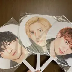 京本大我　森本慎太郎　ジェシー　うちわ　SixTONES 団扇　3枚セット