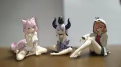 【中古】ホロライブ　リラックスタイム　こより　ラプラス　ルイ　３体セット