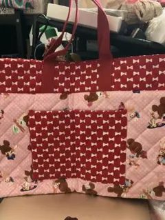 キルティングリボンバッグ