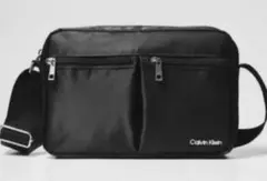Calvin Klein ショルダーバッグ ブラック 軽量 コンパクト 男女兼用