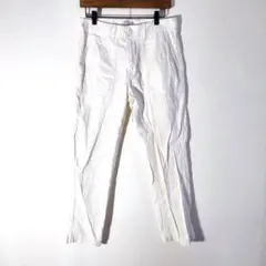 エイチアンドエム（EUR28）コットンパンツ アンクル丈 クロップド丈のサムネイル