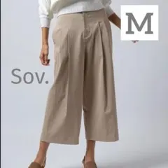 ダブルスタンダードクロージング Sov. 綿麻シェルドライツイルパンツ ベージュのサムネイル