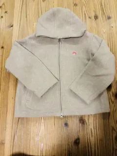 DANTON フード付きジャケット サイズ36 ベージュ