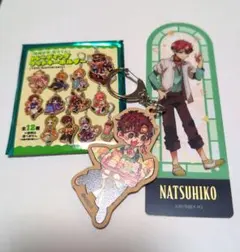 地縛少年花子くん 10周年記念ミュージアム ウッドキーホルダー.ブックマーカー