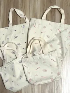 しまむら　ハッピーバッグ　トートバッグのみ　マイメロ　クロミ