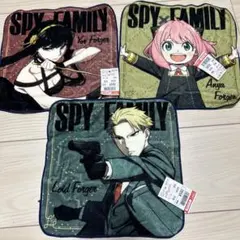 しまむら　SPY×FAMILY ハンドタオルセットのサムネイル