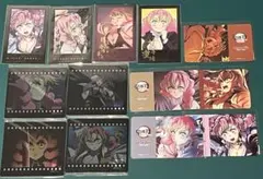 鬼滅の刃 甘露寺蜜璃 お楽しみくじ チェキ ポイントカード ステッカー