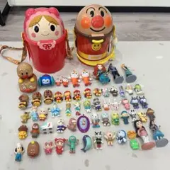 レア　アンパンマン フィギュアセット プリンセス　ポップコーンバケット