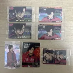 ハイキュー!! 黒尾鉄朗カード、缶バッジ