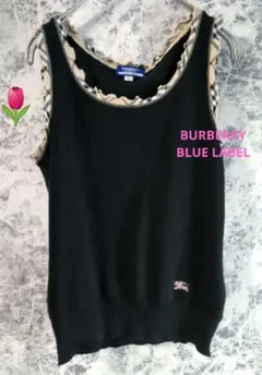 BURBERRY BLUE LABEL ニット タンクトップ サイズ 38