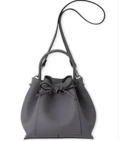 FRAY I.Dリボンバッグ グレー　美品❤︎ 即購入OK 最終値下げ