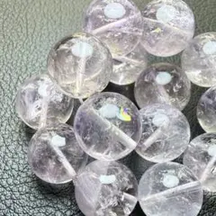 『No.A183』天然石ブレスレット ラベンダーアメジスト パワーストーン