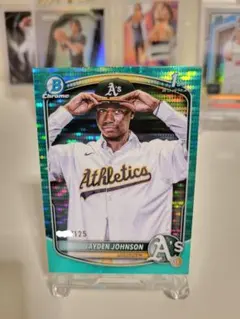 AYDEN JOHNSON Athletics トレーディングカード 125