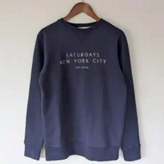 SATURDAYS SURF NYC スウェットシャツ ネイビーのサムネイル
