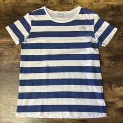 THE NORTH FACE ボーダー柄 Tシャツ Mサイズ レディース